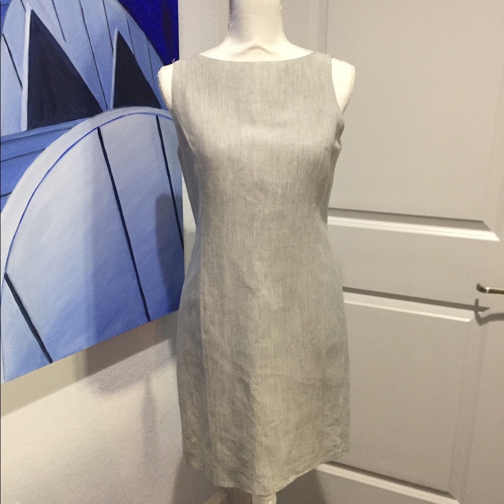 Gray work dress
